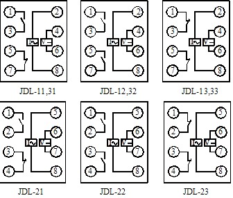 JDL-31內(nèi)部接線圖