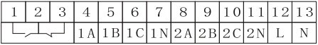 CT過電壓保護(hù)器接線端子說明