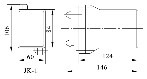 DZ-700/4011外形尺寸圖