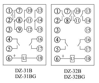 DZ-32BG接線圖