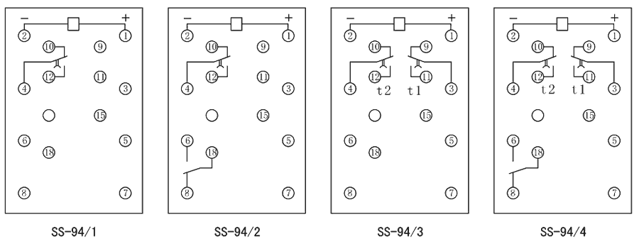 SS-94/2內(nèi)部接線(xiàn)圖