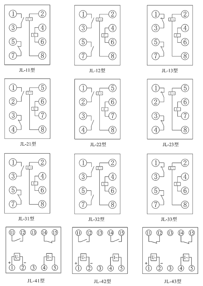 JL-31內(nèi)部接線圖