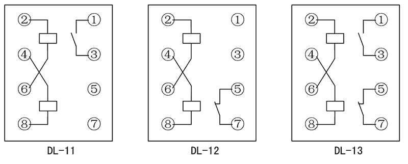 DL-12內(nèi)部接線圖