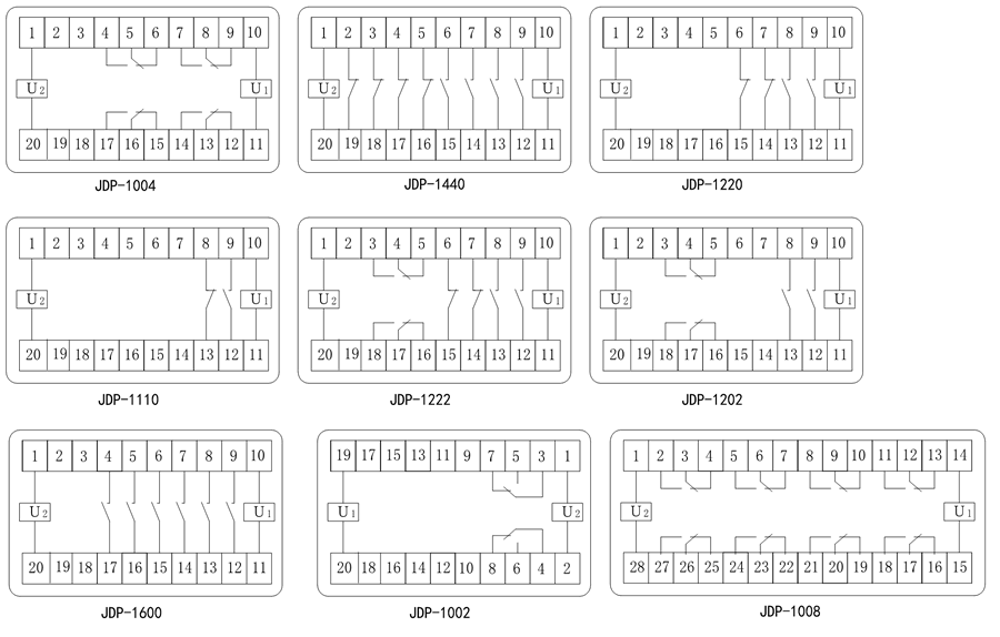 JDP-1222內部接線圖