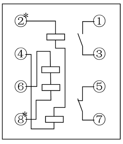 DT-13/160內(nèi)部接線圖