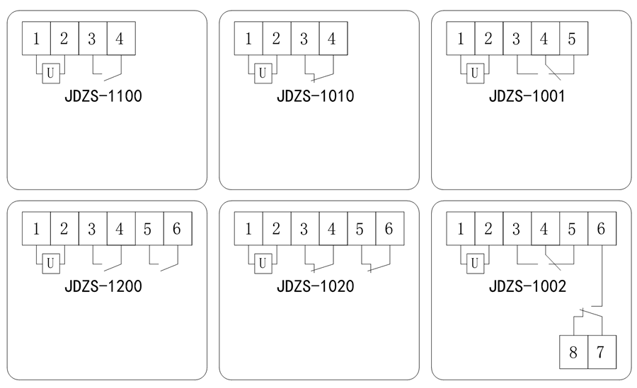 JDZS-1002內(nèi)部接線圖